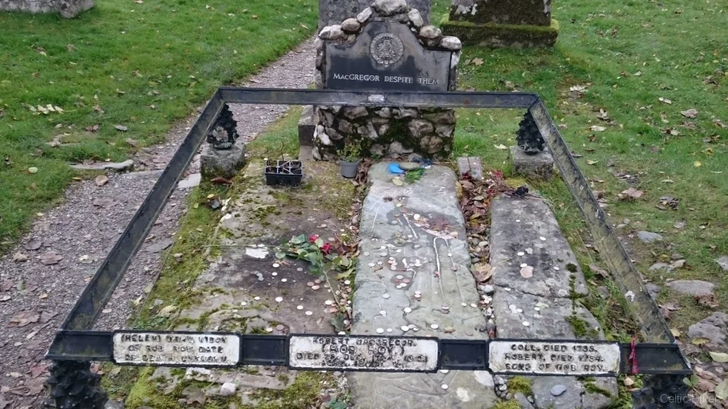 Bild: Balquhidder - grave of Rob Roy