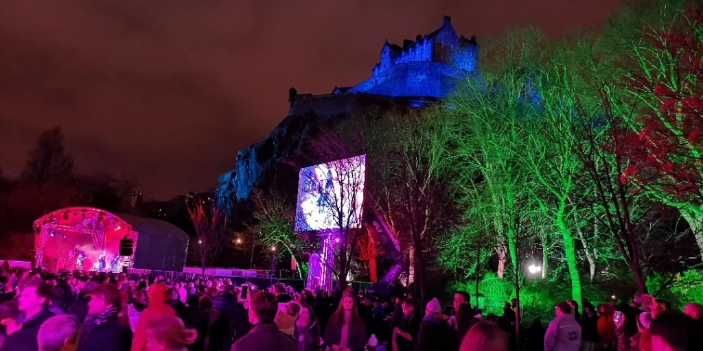 Bild: Ceilidh under the Castle