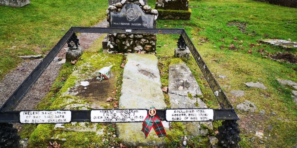 Bild: The grave of Rob Roy MacGregor