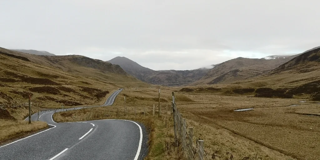 Bild: A93 towards Braemar