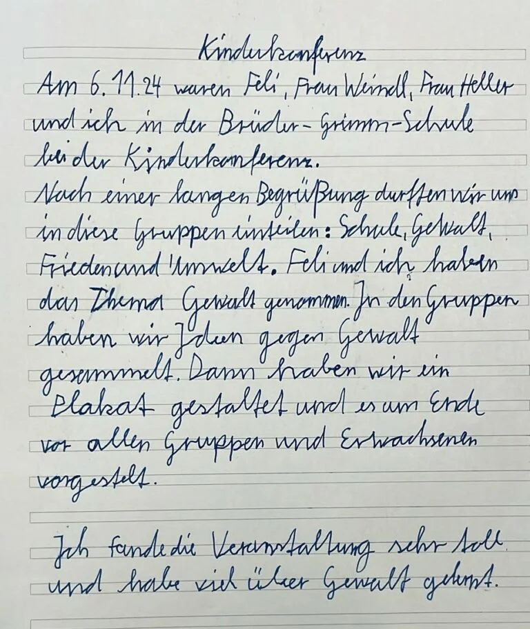 Foto der Galerie: Kinderkonferenz
