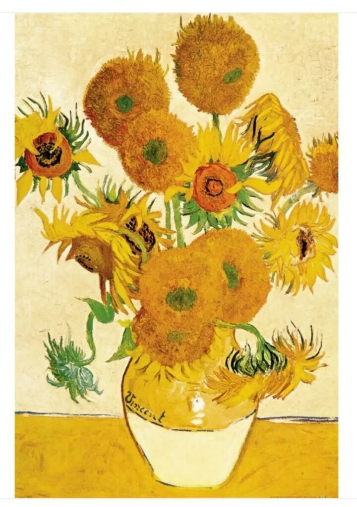 Foto der Galerie: Sonnenblumen in der 2b