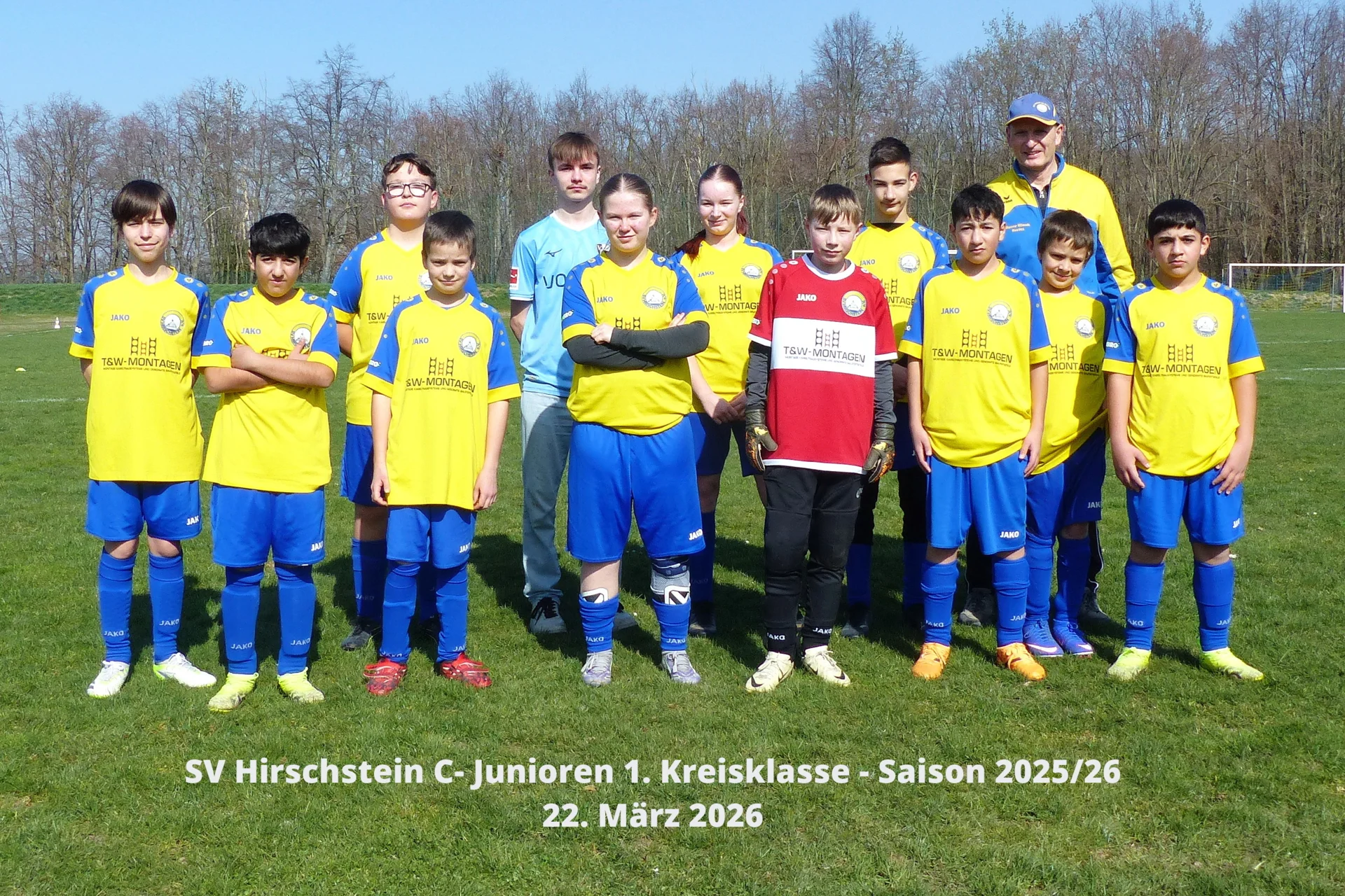 Foto der Galerie: C-Junioren, 22. März 2026 - Heimspiel gegen TUS Weinböhla 3.