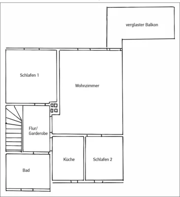 Vorschaubild: Bad Lobenstein-Fewo Turmblick Grundriss
