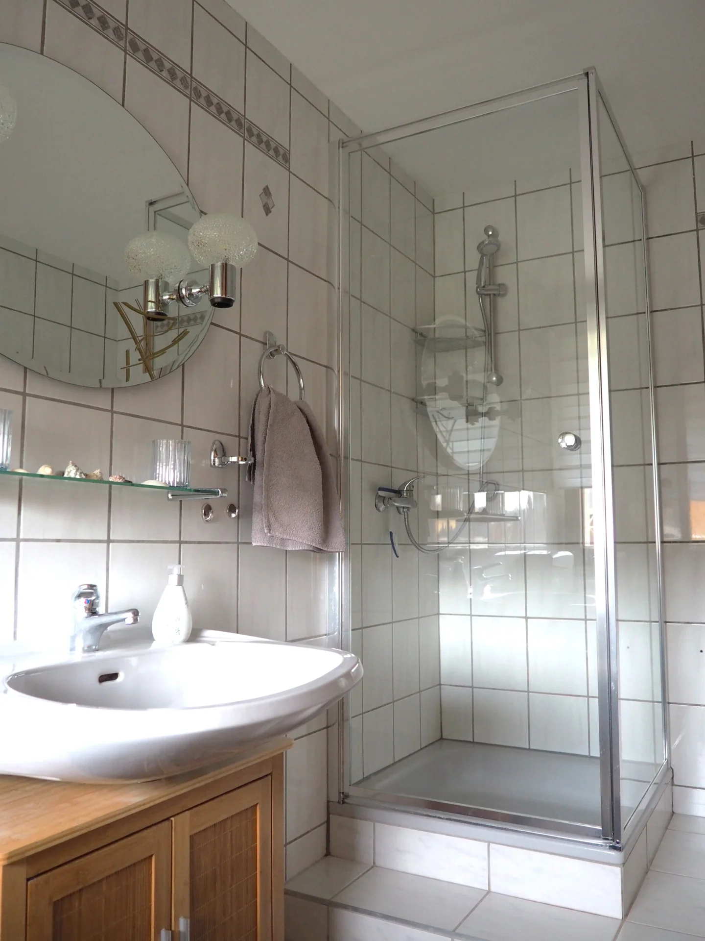 Bild: Fewo Einsiedlerei-Bad mit Dusche