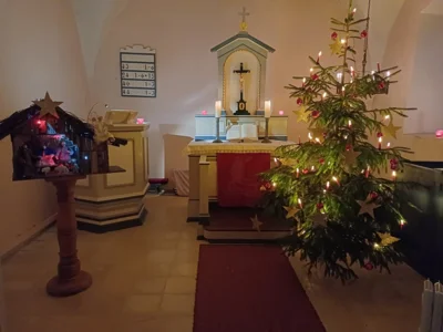Vorschaubild: Heiligabend mit Krippe & Weihnachtsbaum