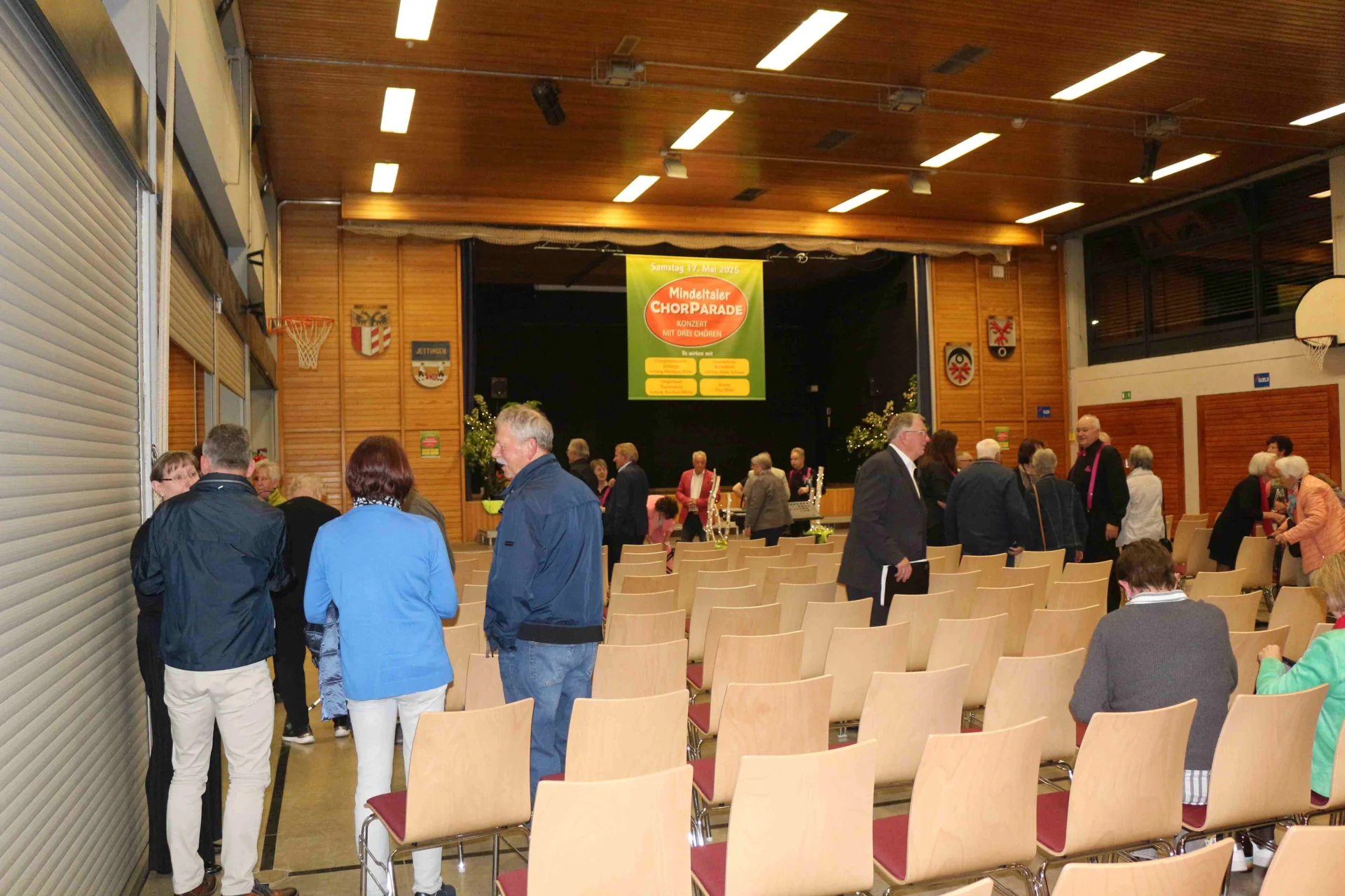 Bild: Vor dem Konzert am 17.05.2025 in Jettingen