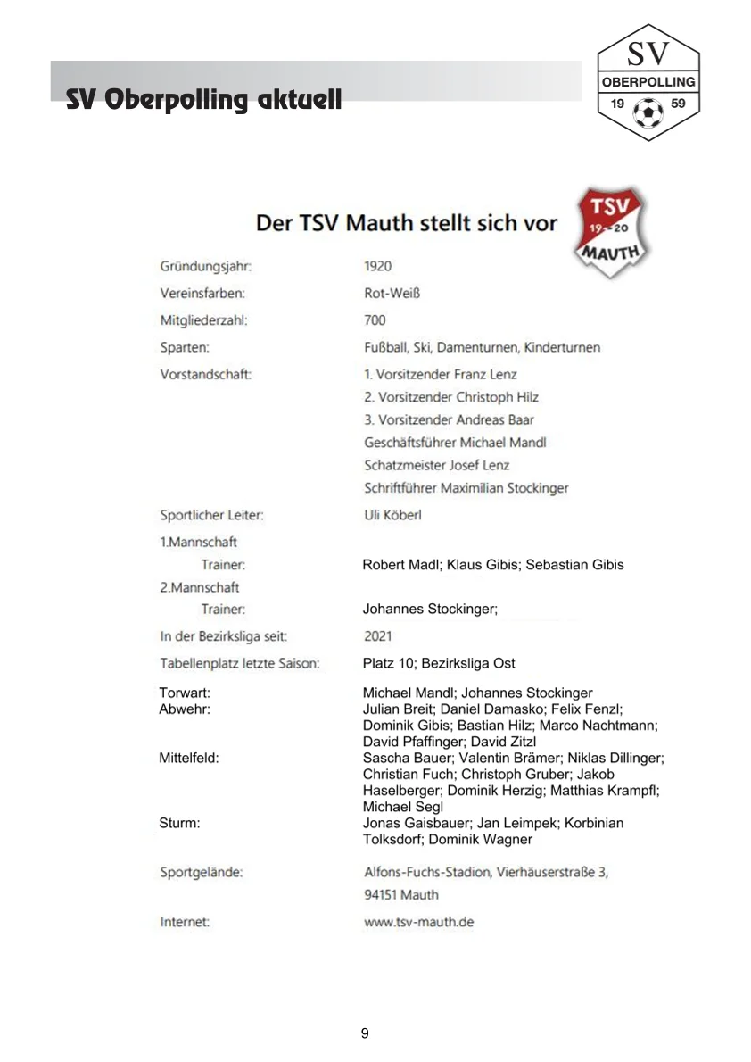 Foto der Galerie: Stadionzeitung Ausgabe 12 25-26