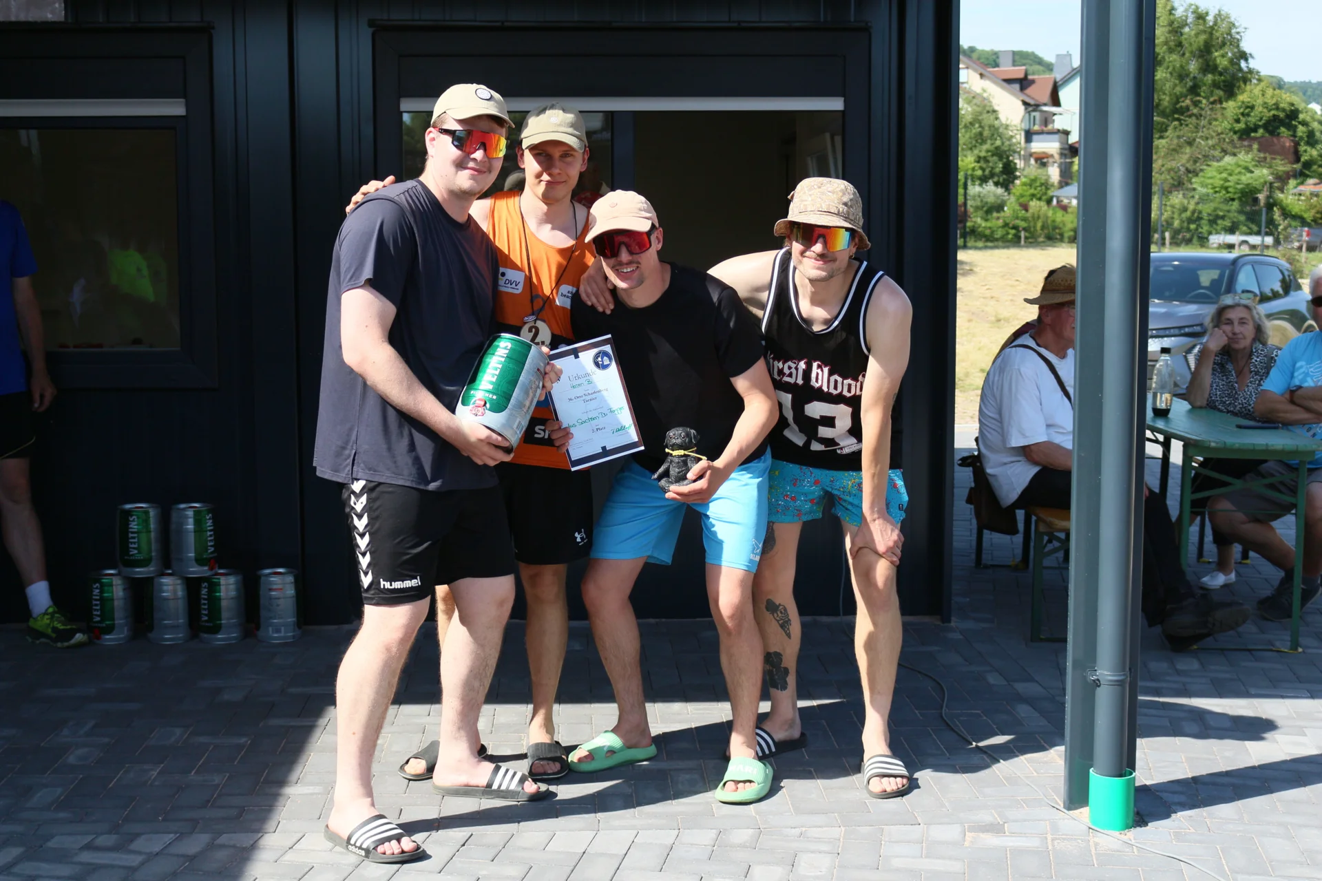2.Platz Herren B - Aus Sachsen Du Fagger  (Bild vergr&ouml;&szlig;ern)