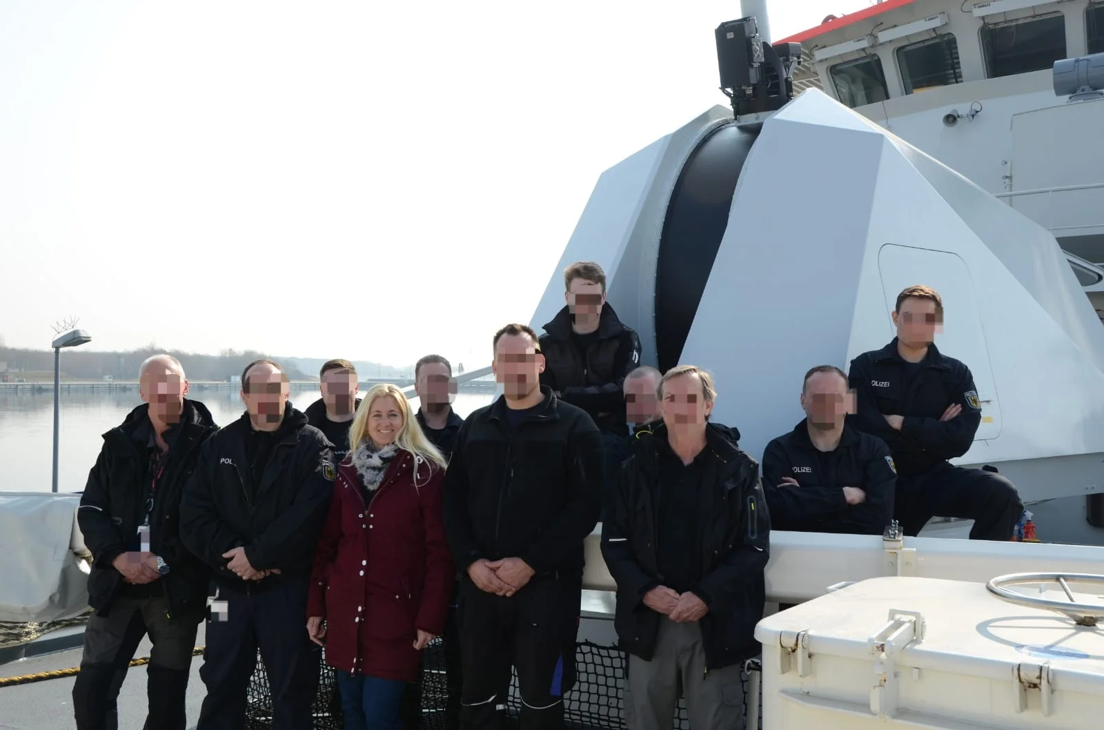 Bundespolizei technische Schulung  (Bild vergr&ouml;&szlig;ern)