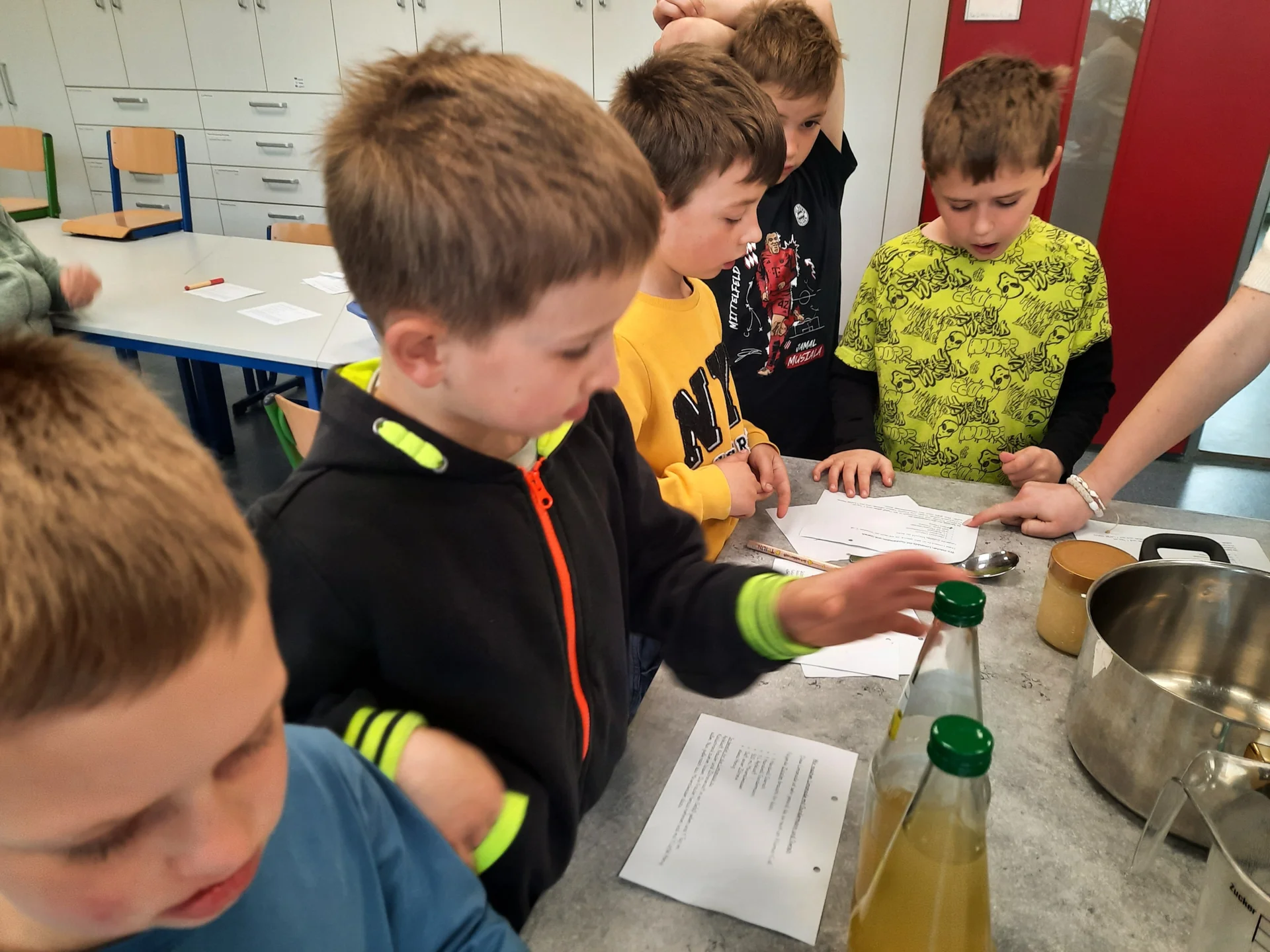 Foto der Galerie: Wildkräutermonate in Klasse 2