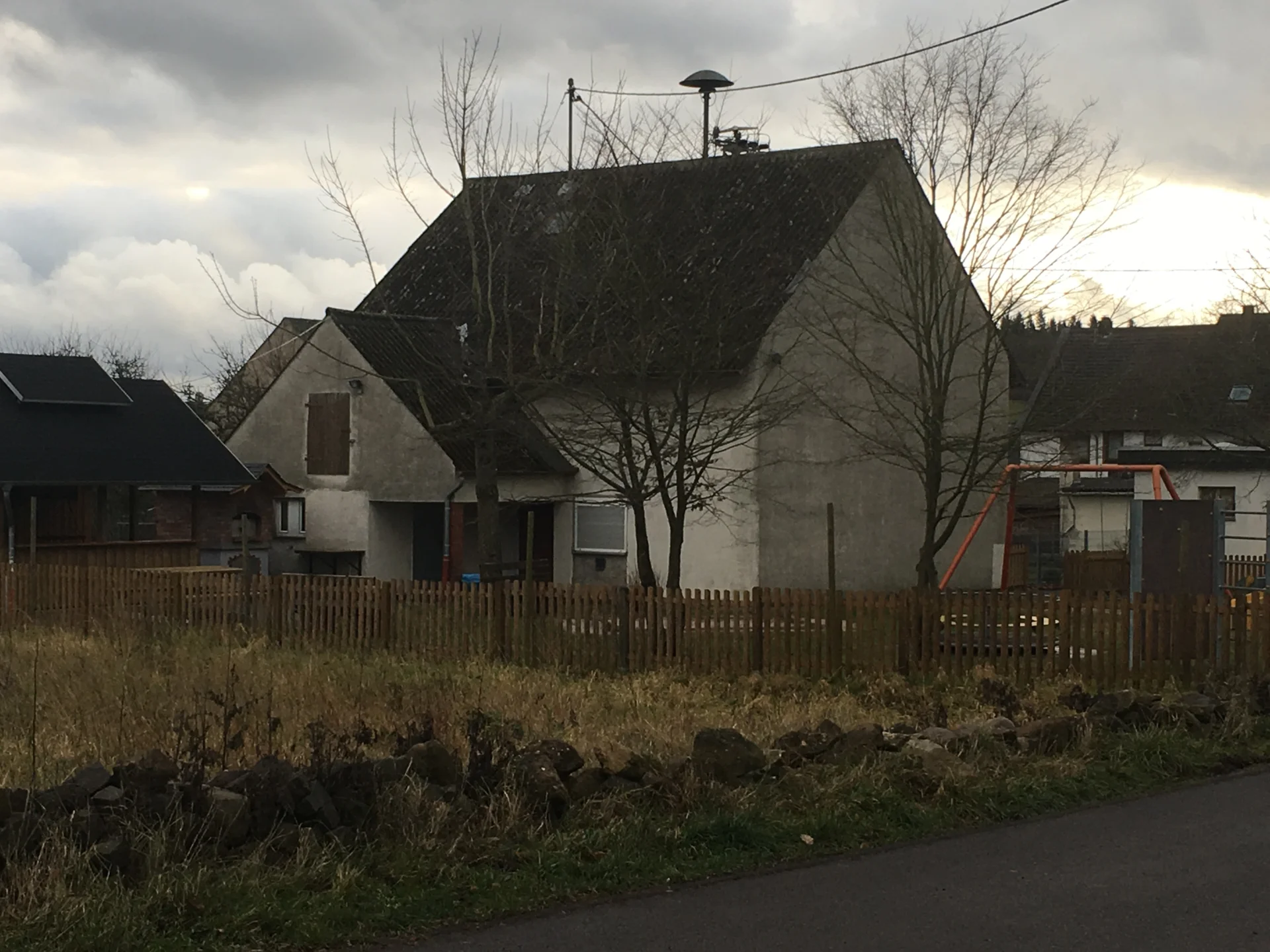 Bild: Feuerwehrhaus vor dem Abriss