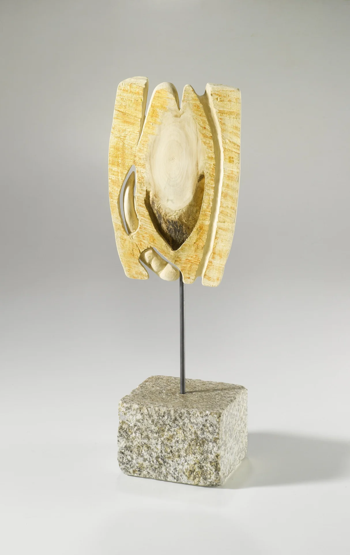 &bdquo;Popolus&ldquo;  Objekt, Pappel, Stahl, Granit, 31/50 cm, Seite 1  (Bild vergr&ouml;&szlig;ern)