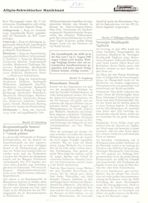 Vorschaubild: 1985 ASM Bericht Frühjahrskonzert