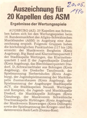 Vorschaubild: 1990 AZ Bericht Wertungsspiel