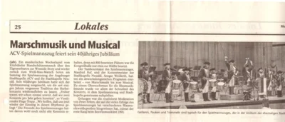 Vorschaubild: 1992 AZ Bericht ACV Jubiläum