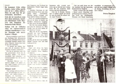 Vorschaubild: 1993 Bericht Zeitung Eksjö3