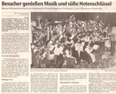Vorschaubild: 1994 AZ Kritik Weihnachtskonzert
