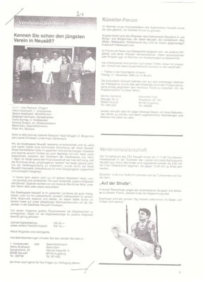 Vorschaubild: 1995 Heimatstimme Vereinsgründung