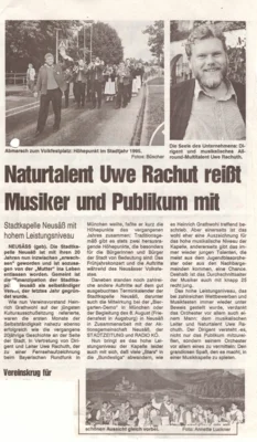 Vorschaubild: 1996 Stadtzeitung Bericht Kulturausschusssitzung