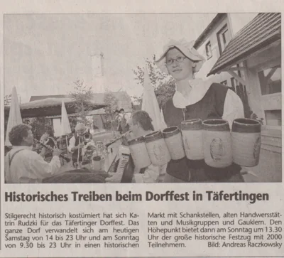 Vorschaubild: 2000 AZ Dorffest Täfertingen