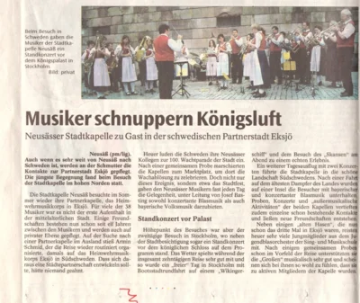 Vorschaubild: 2004 AZ Bericht Eksjö Fahrt