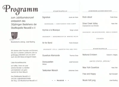 Vorschaubild: 2006 Jubiläumskonzert Programm2