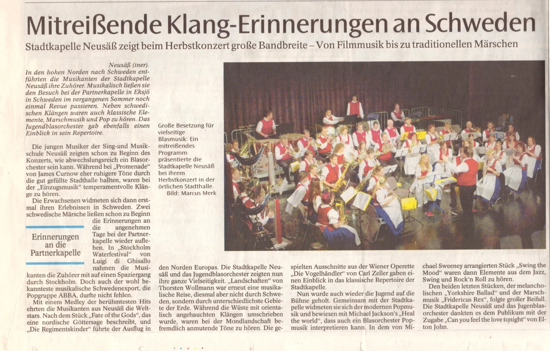 Bild: 2004 AZ Kritik Herbstkonzert