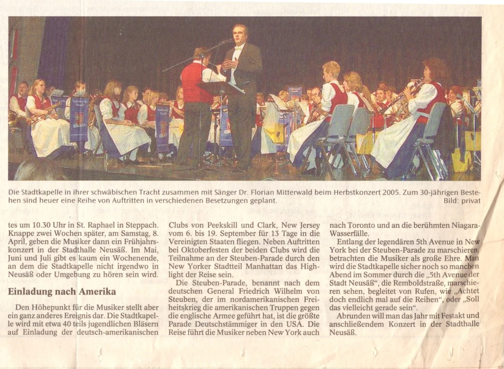 Bild: 2006 AZ Bericht zum Jubiläum2
