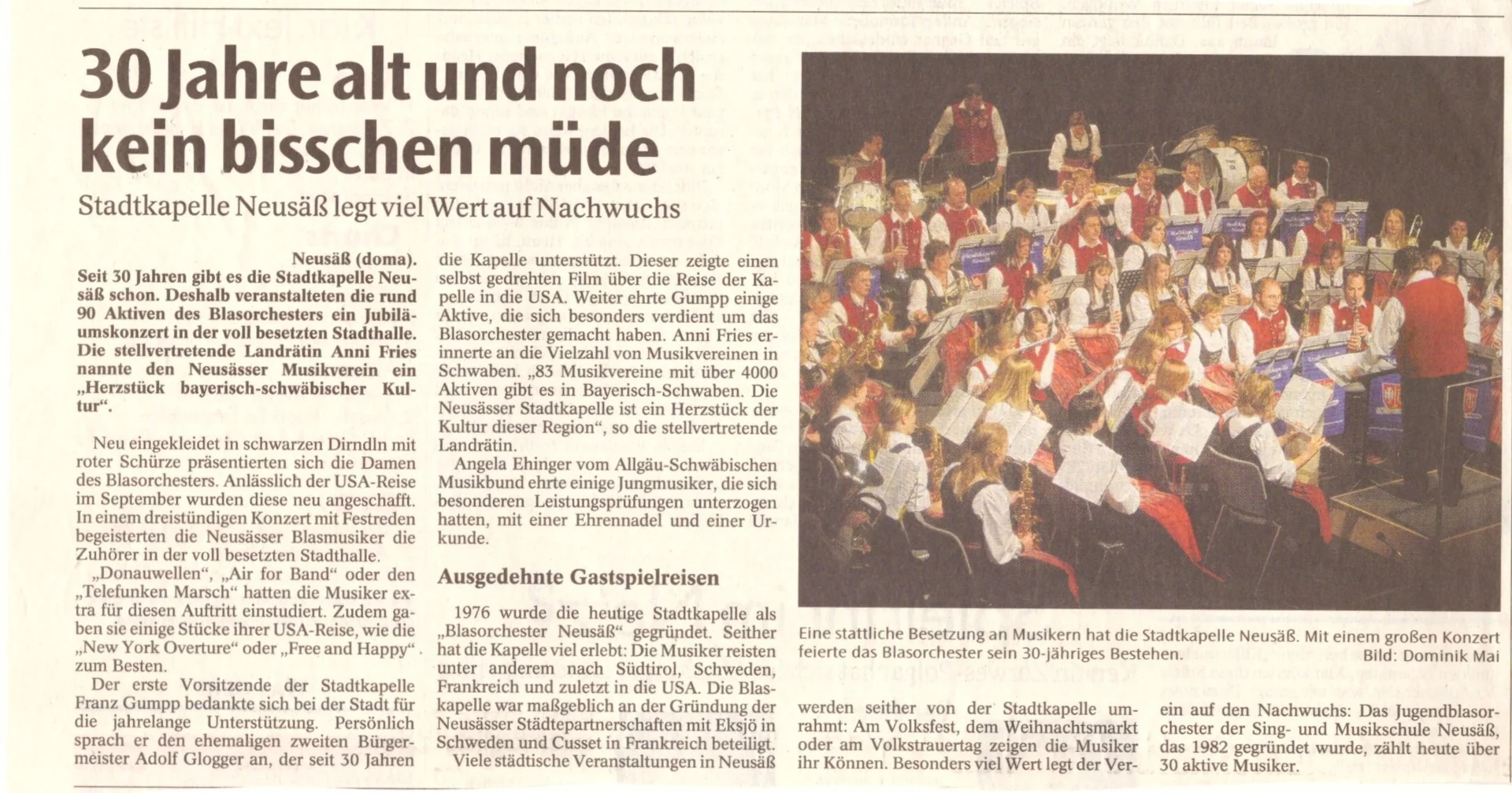 Bild: 2006 AZ Kritik Jubiläumskonzert