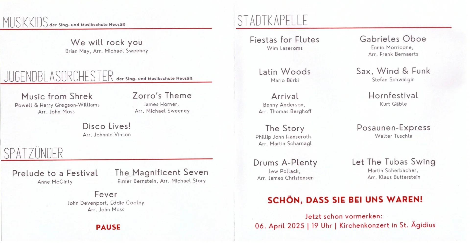 Bild: 2024 Herbstkonzert Programm2