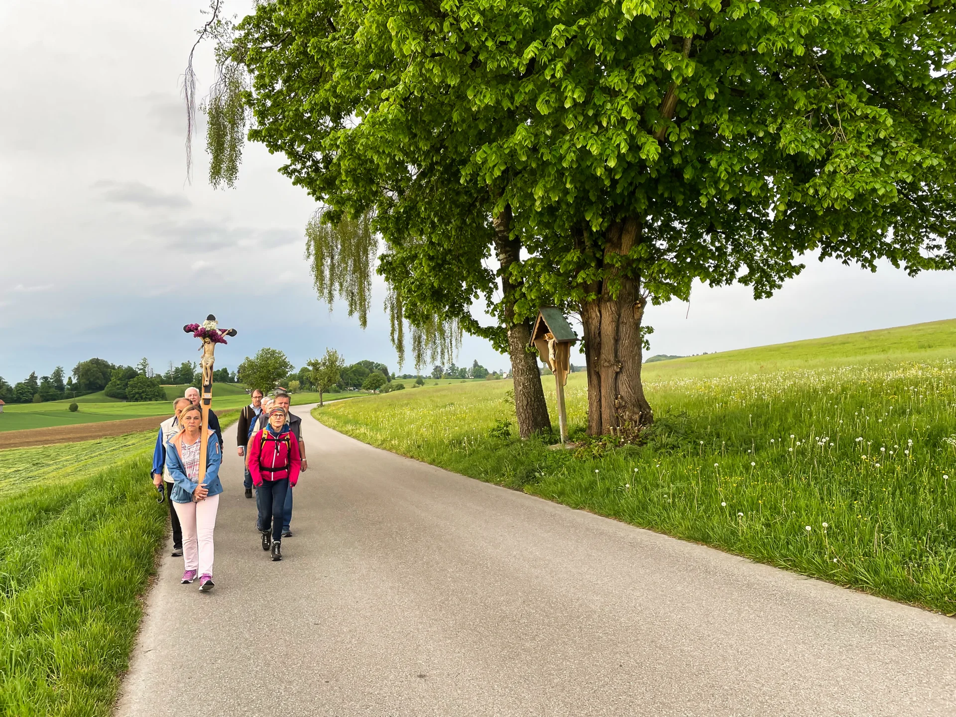 Auf dem Weg nach Aufkirchen 