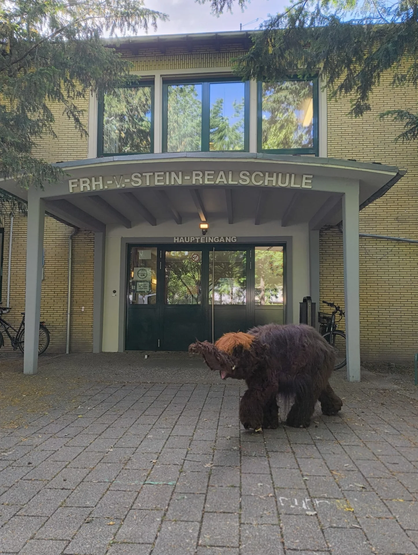 Freiherr-von-Stein-Realschule besucht... 