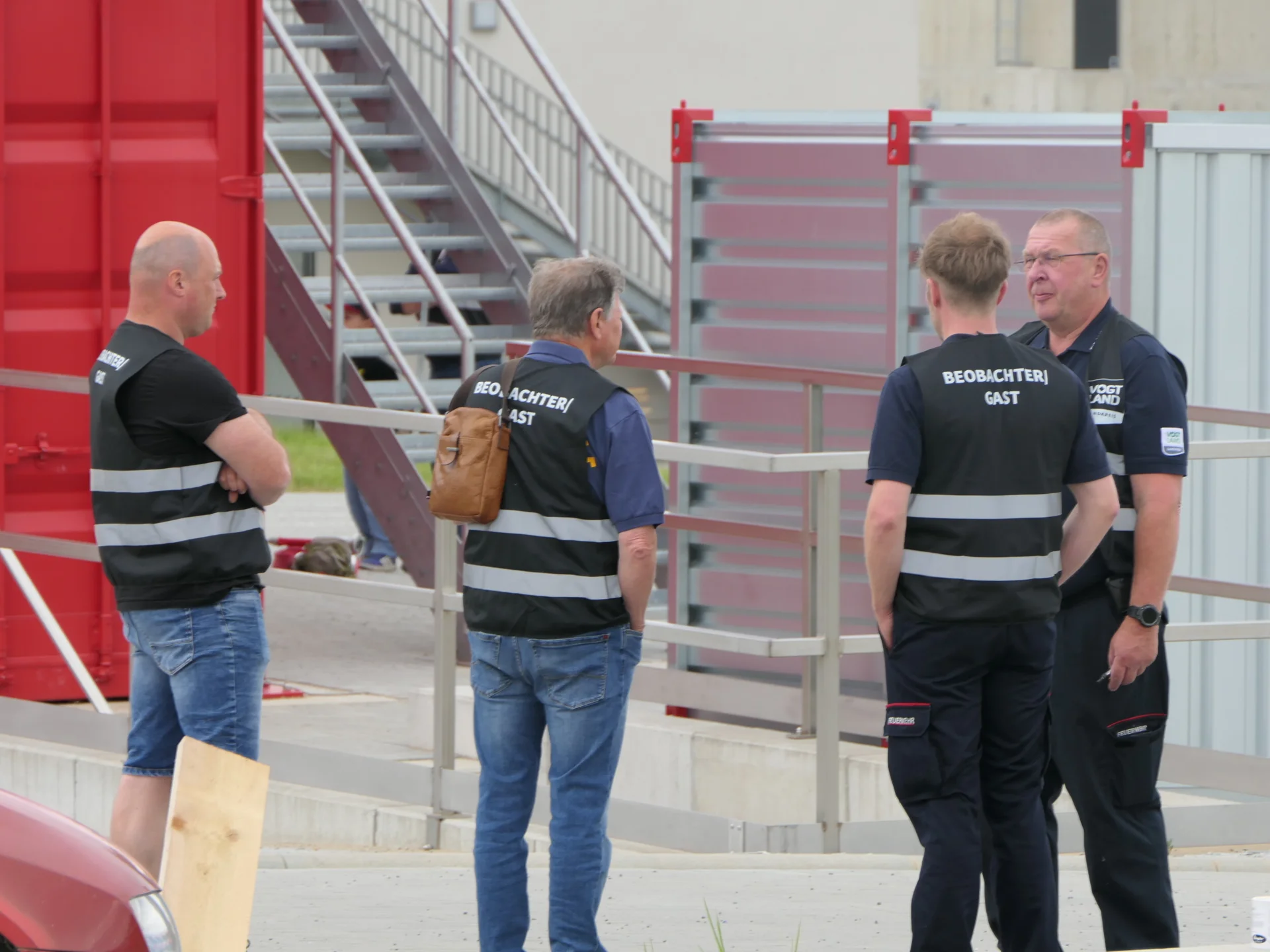 Foto der Galerie: Gemeinsam geht es besser - Katastrophenschutzübung der Landkreise Leipzig und Vogtland im Brand- und Katastrophenschutzzentrum Vogtland