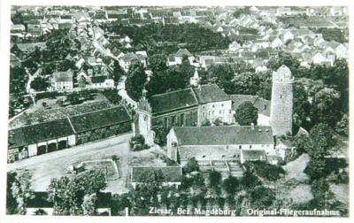 Vorschaubild: Fliegeraufnahme nach 1950