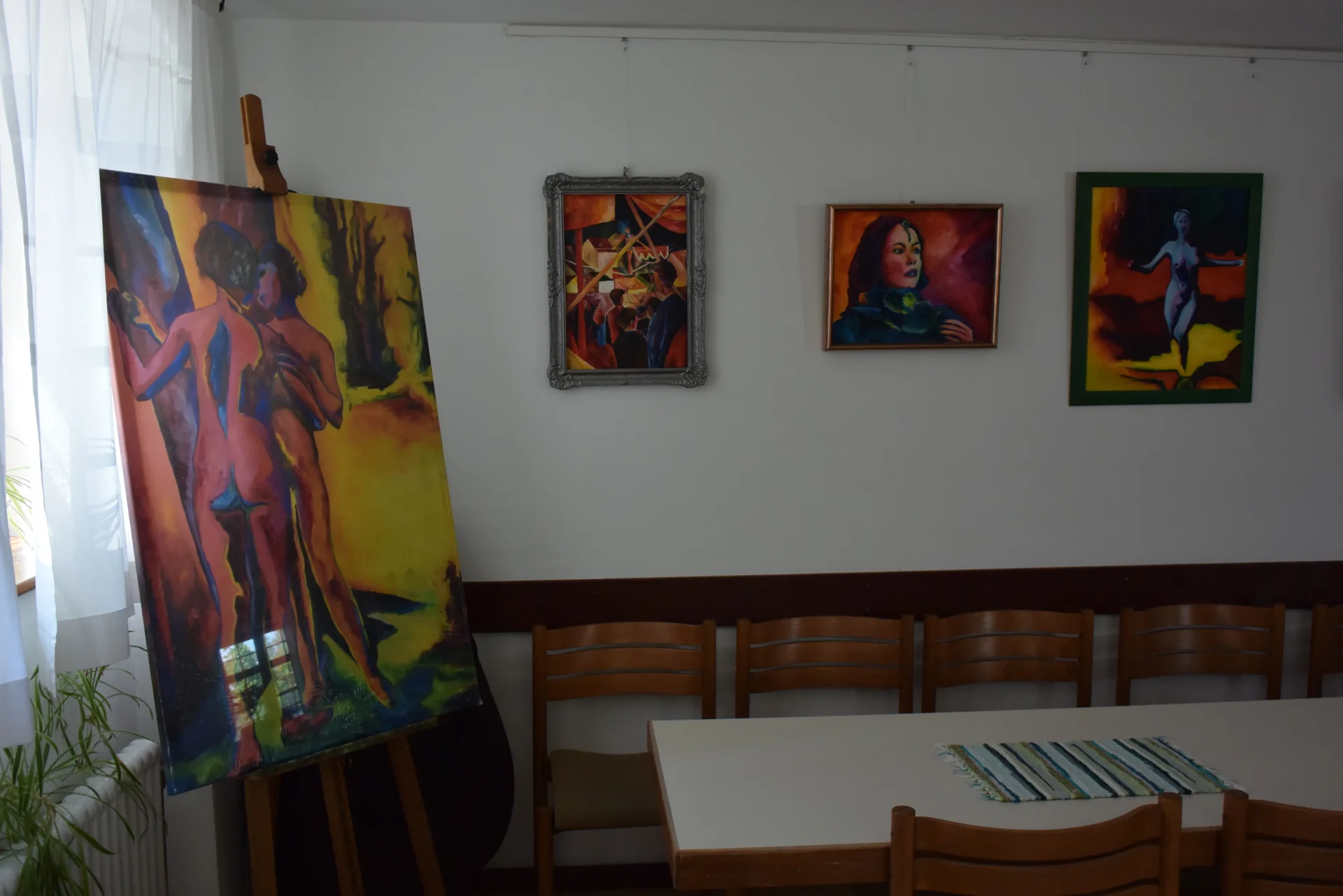 Foto der Galerie: Eschenlohe - ART OF OIL im Hürbener Wasserschloss Krumbach