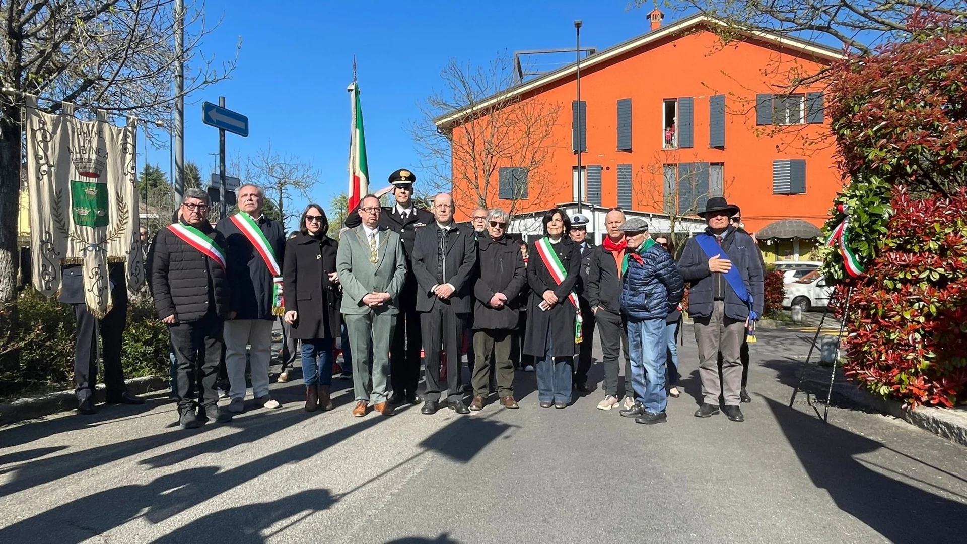 Foto der Galerie: Besuch einer Delegation aus Treptow-Köpenick in Albinea zum 81. Jahrestag der Befreiung