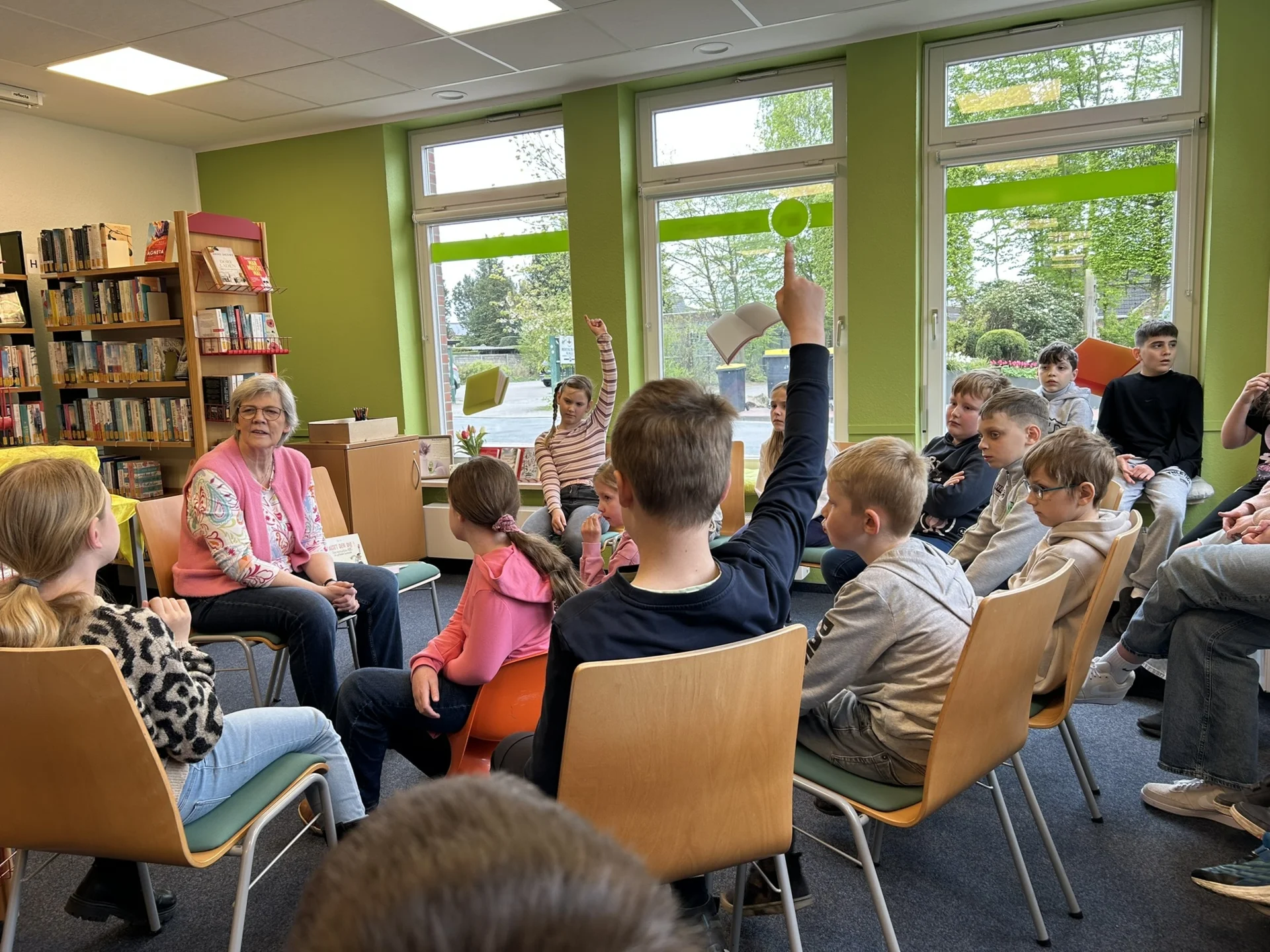 Foto der Galerie: Welttag des Buches - Besuch der Bücherei