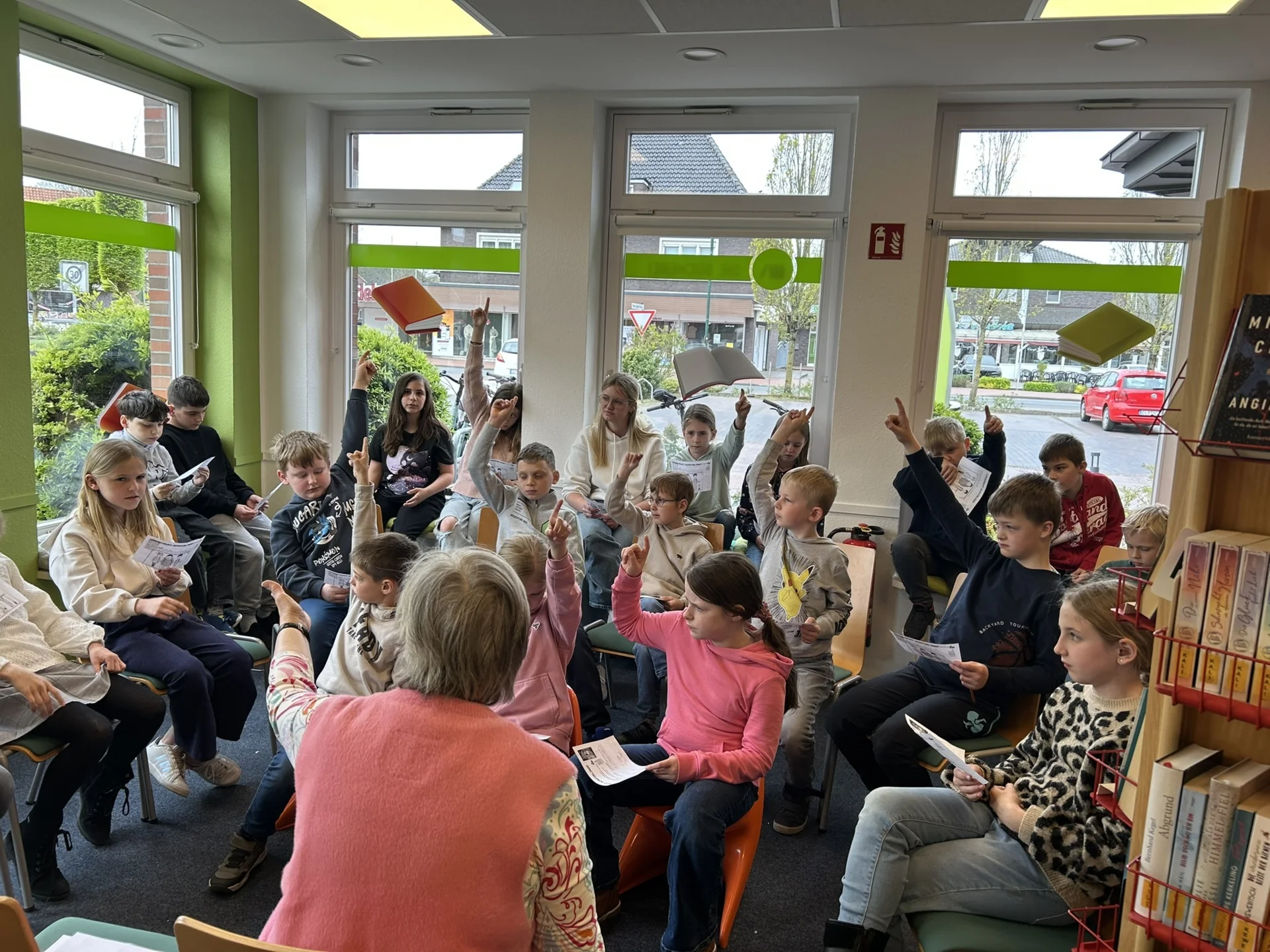 Foto der Galerie: Welttag des Buches - Besuch der Bücherei
