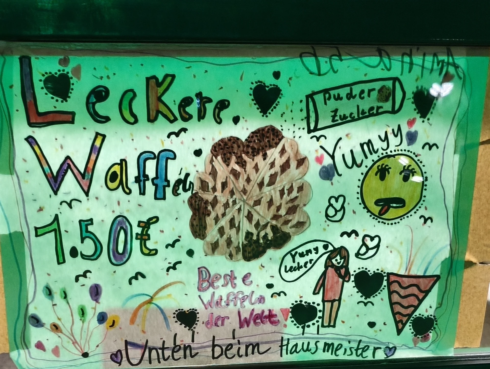 Zur Galerie: Waffelaktion Klasse 5b