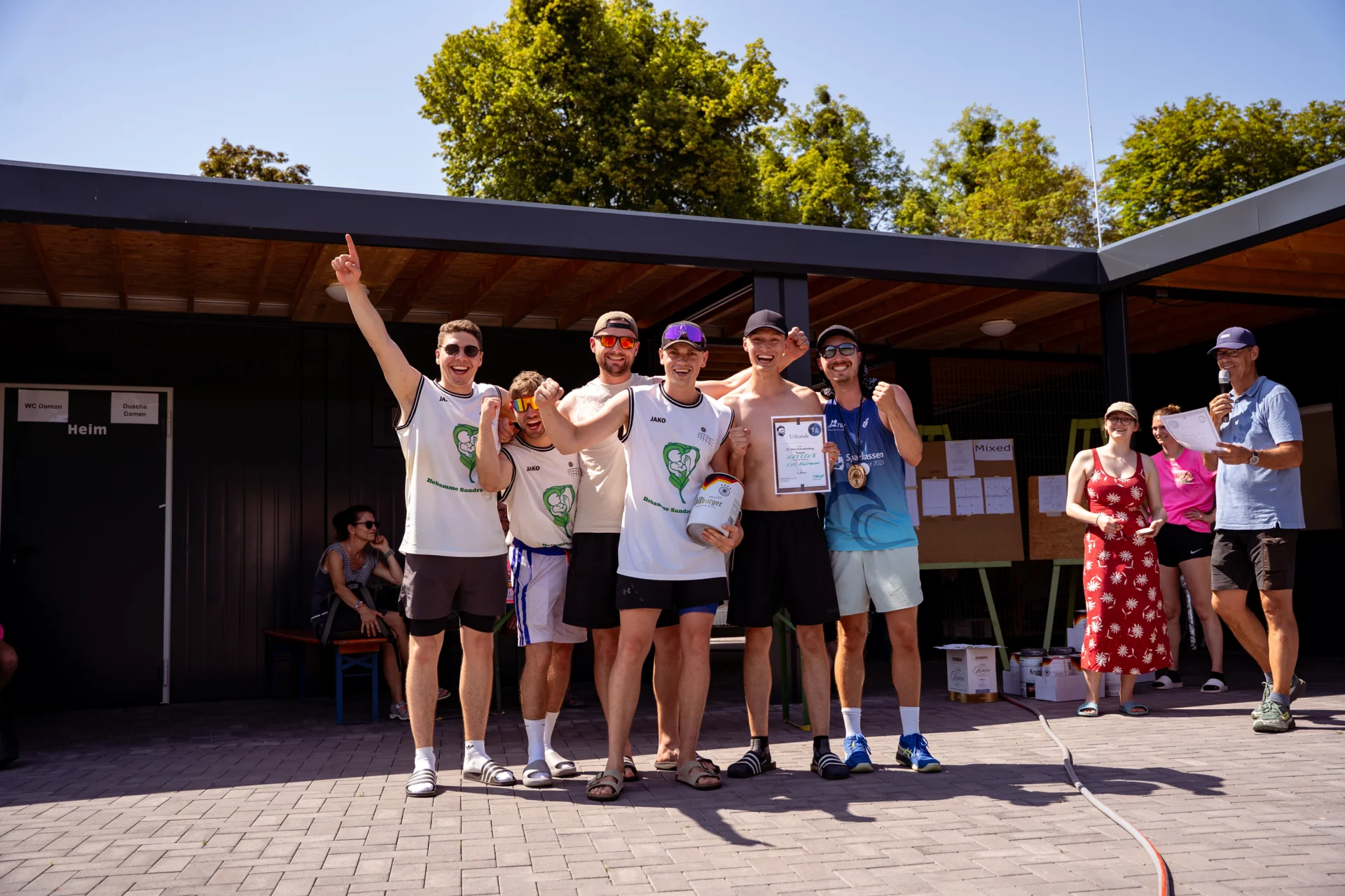 3. Platz Herren B - 1. VC Fruchtwasser  (Bild vergr&ouml;&szlig;ern)