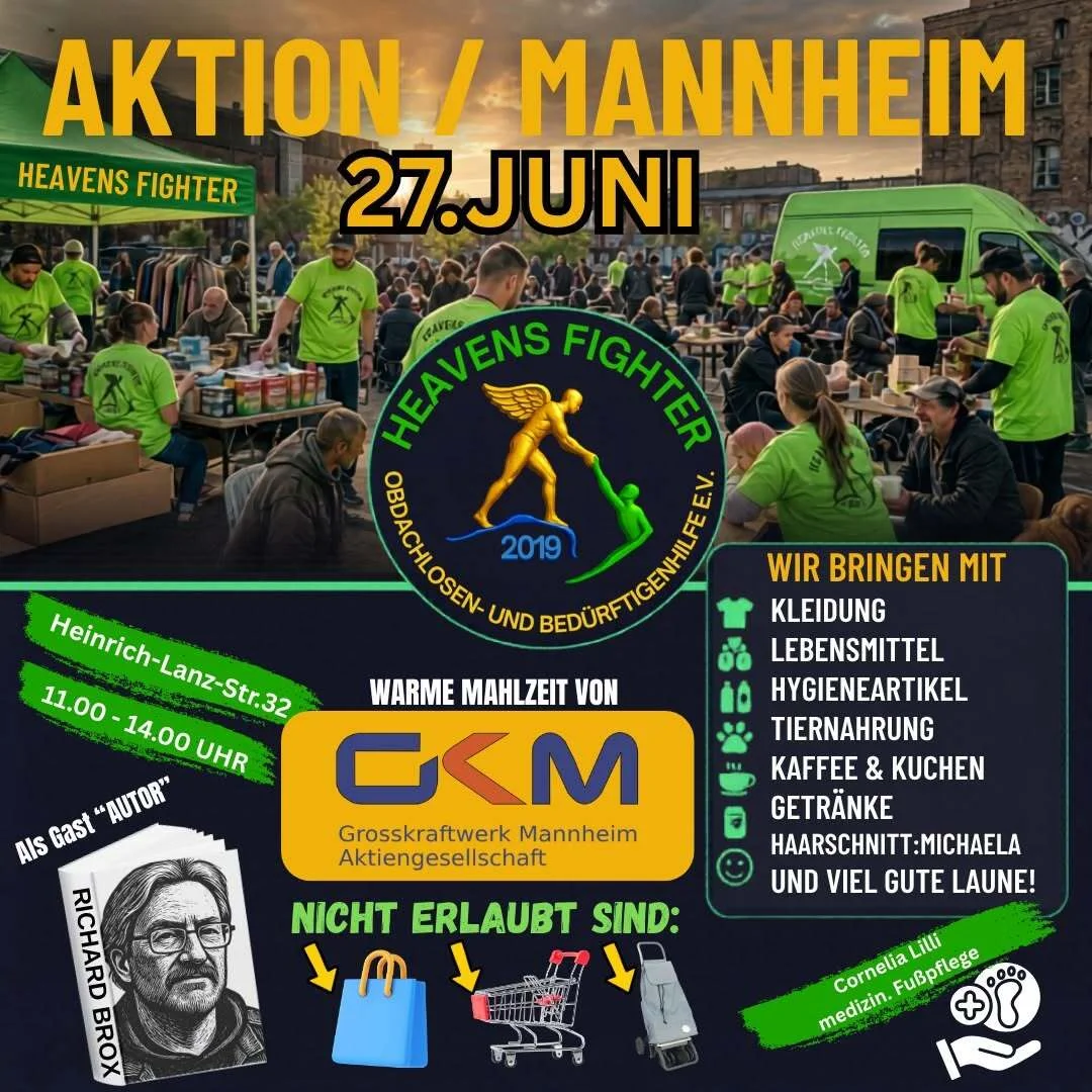 Zur Galerie: 2026.06.27 Aktion Mannheim bei Iris+Manfred