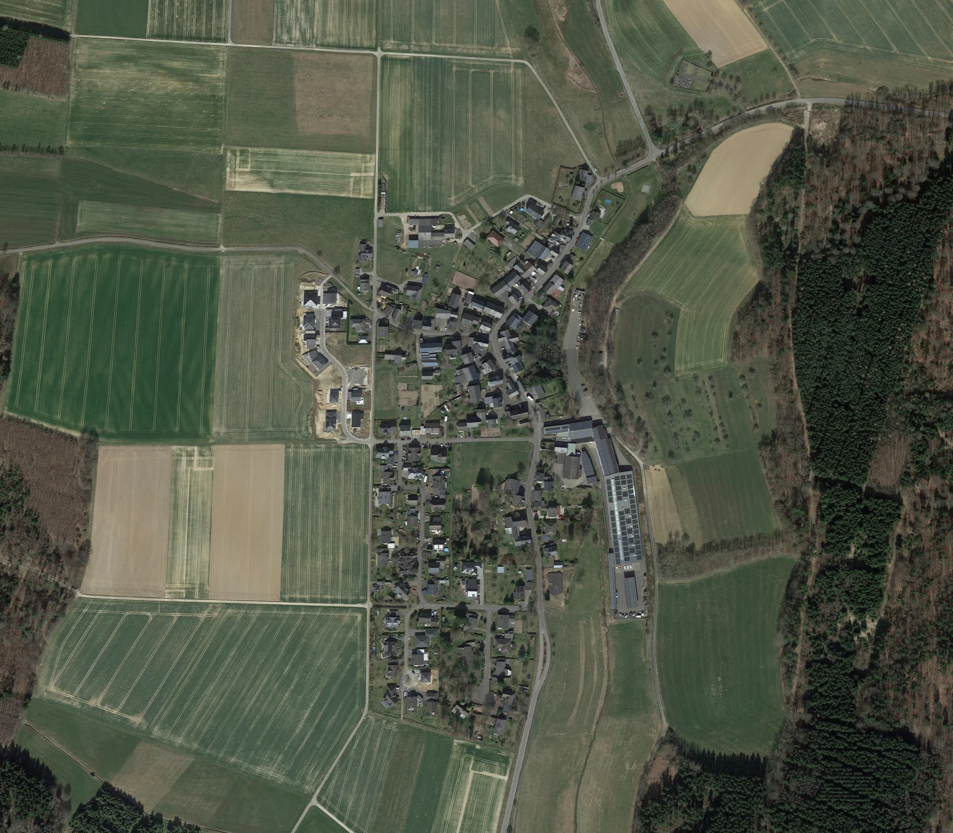 Bild: Luftbild Niederkumbd 2021