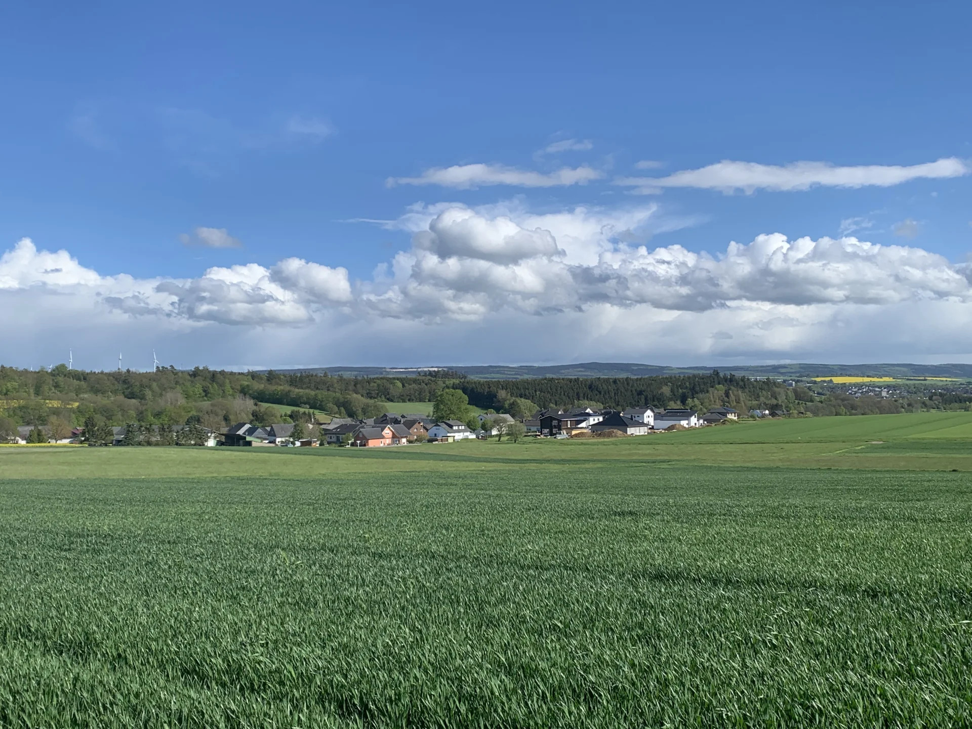 Bild: Ortsbild aus nord-westlicher Sicht