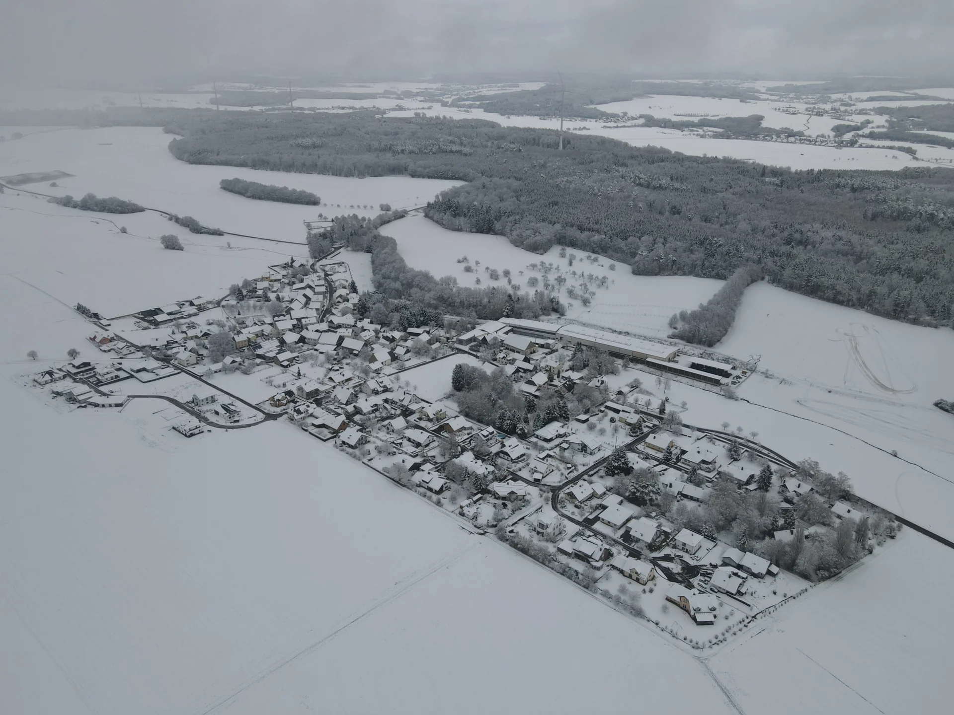 Bild: Winter in Niederkumbd 1