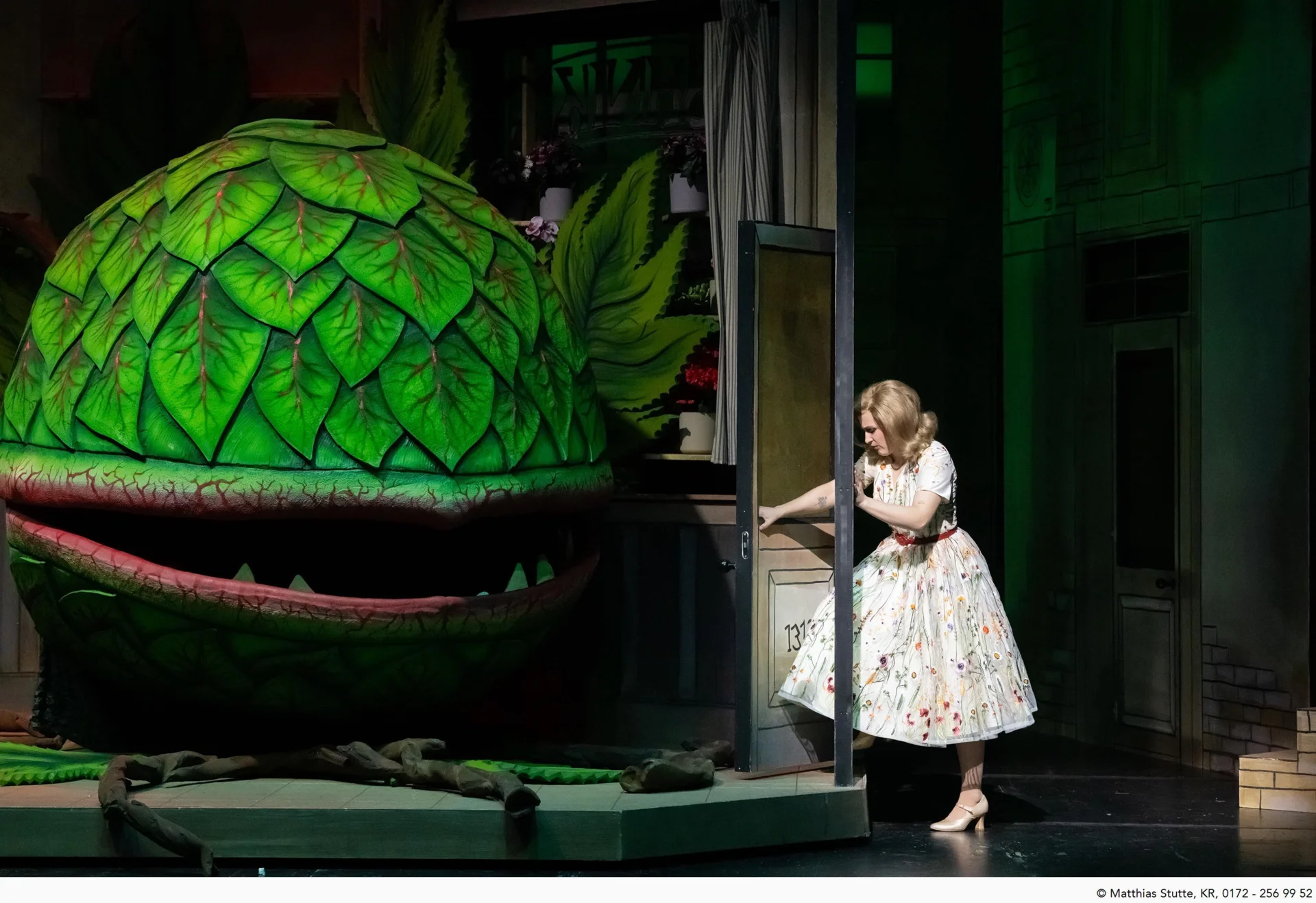 The Little Shop of Horrors &ndash; Photos by Matthias Stutte / Theater Krefeld  (Bild vergr&ouml;&szlig;ern)