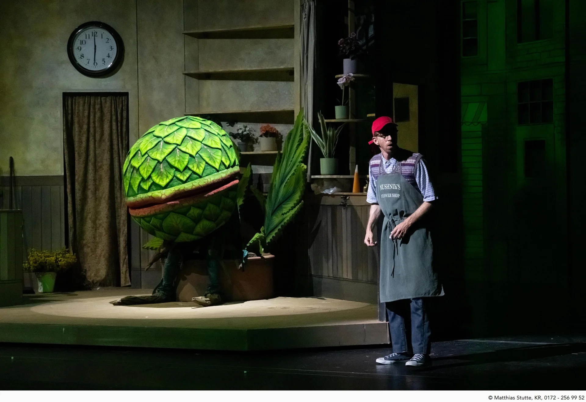The Little Shop of Horrors &ndash; Photos by Matthias Stutte / Theater Krefeld  (Bild vergr&ouml;&szlig;ern)