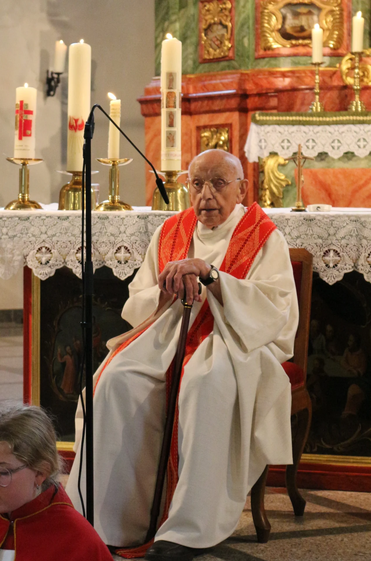 Foto der Galerie: 70. Priesterjubiläum von Pfarrer Bertam Vogt