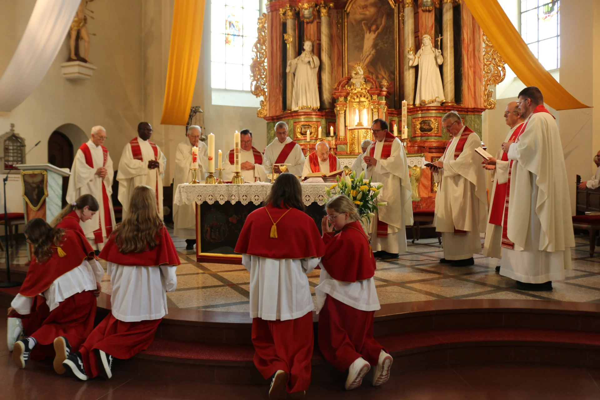 Foto der Galerie: 70. Priesterjubiläum von Pfarrer Bertam Vogt