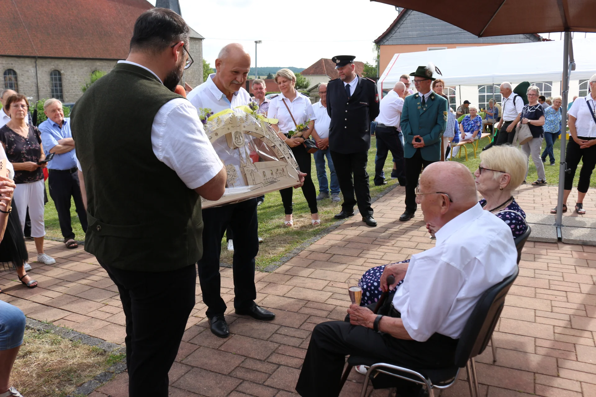 Foto der Galerie: 70. Priesterjubiläum von Pfarrer Bertam Vogt